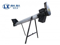 隆兴厂家专业订制 生产线螺旋式上料机输送机 螺旋管菌料提升机图2