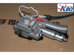 江门塑钢带免扣式包装机 手持式轻便快速 粘接打包带图3