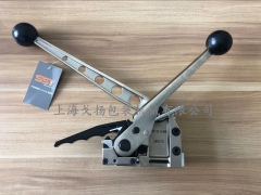 钢带免扣打包机ST-25，山东木材打包机，江苏马口铁打包机图1