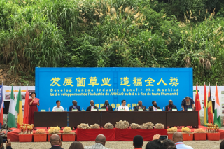 “国际菌草苑”在福州举行揭牌仪式 ()