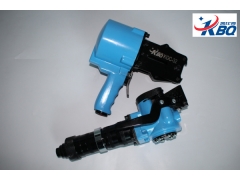 深圳钢带打包机,KGL KGC气动钢带包装机,分体式打带机图1