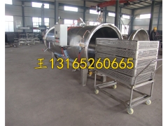 电加热杀菌锅 高温杀菌设备 厂家直销 鸡蛋干高温高压杀菌锅图3