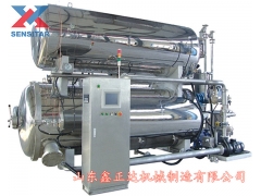 电加热杀菌锅 高温杀菌设备 厂家直销 鸡蛋干高温高压杀菌锅图1