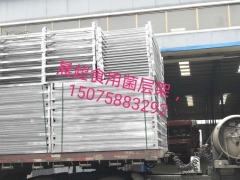 养菌架 灭菌层架  热镀锌层架   食用菌网格架图3