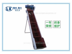 生产线刮板式上料机 隆兴厂家订制输送机 菌料传送机 提升机图1