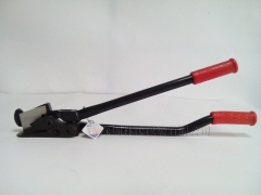 台湾H400钢带拆包剪刀 原装台湾H410铁皮带开包剪刀图1