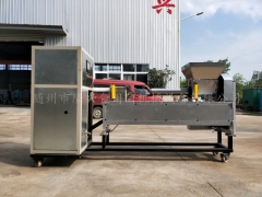 平菇香菇食用菌装袋扎口一体机 自动扎口机 自动装包扎口机图2