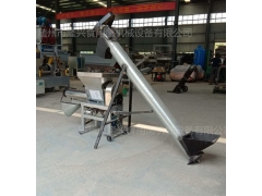 食用菌装袋机小型上料机 螺旋上料机厂家订制 菌料提升机图2
