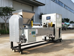 平菇香菇食用菌装袋扎口一体机 自动扎口机 自动装包扎口机图1