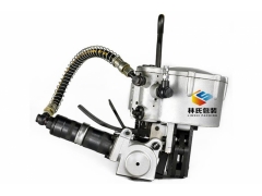 32宽一体式气动全自动钢带打带机生产公司图1