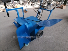 食用菌自走式电动拌料机 香菇平菇锯末电动翻堆机 搅拌机搅料机图1