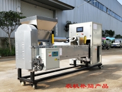 平菇香菇食用菌装袋扎口一体机 自动扎口机  全自动装袋机图1