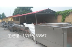 净菜生产设备、净菜全套加工设备、蔬菜清洗机、切菜机图1