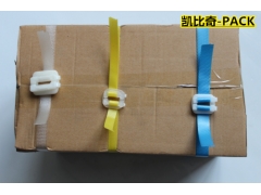 PP透明塑料打包扣使用方法图1