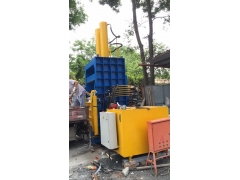 成都铝型材打包机，成都铝型材立式压块机图3