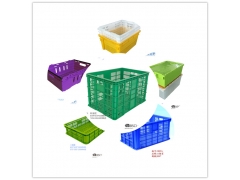 厦门豪盛厦门塑料筐,厦门塑料箱,泉州塑料筐,漳州塑料筐图1