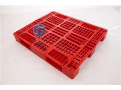 仓垫板 防潮塑胶托盘叉车塑料托盘川字底重庆厂家图1