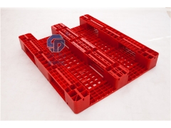 仓垫板 防潮塑胶托盘叉车塑料托盘川字底重庆厂家图2