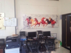 煤改电墙暖画 厂家直销远红外碳纤维墙暖画 智能家居手机控制暖
