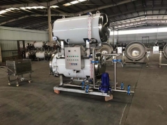 双罐热水循环不锈钢杀菌锅 烤海鸭蛋咸鸭蛋杀菌锅图3