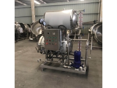 闹汤驴肉杀菌锅 驴肉汤双罐不锈钢杀菌锅图1