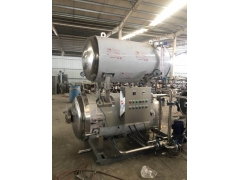 卧式不锈钢菌种杀菌锅 羊肝菌杀菌锅 蒸汽加热杀菌锅图2