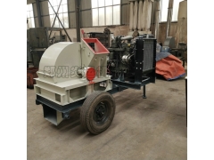 柴油机带新型木料粉碎机 树木粉碎机厂家质优价廉图3