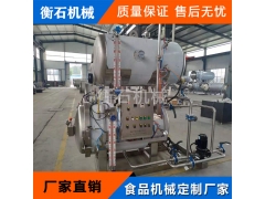 米汁杀菌锅结构 米酒杀菌锅 烤鸭脖高温杀菌设备图2