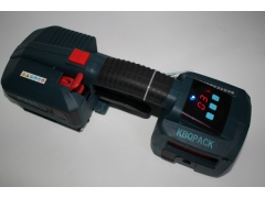 空心砖 水泥砖包装 就选P316充电式包装机 非常适合图2