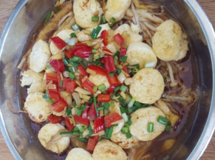 金針菇拌豆腐,簡單好做味道香