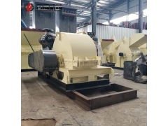 食用菌粉碎机设备 大型移动式木材粉碎机 食用菌木屑粉碎机图1