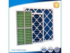 纸框初效空气过滤器 无纺布板式粗效过滤器 折叠式初效过滤器图1