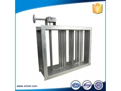 中央空调通风管道防火阀排烟阀 手动电动多叶对开风阀图2