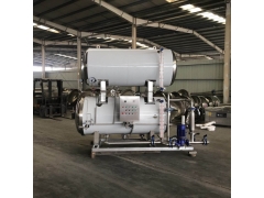 羊肚菌高温杀菌锅 鸡枞菌单罐碳钢卧式杀菌锅图1