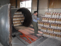 食用菌高压灭菌器圆形食用菌灭菌设备高压灭菌器图2